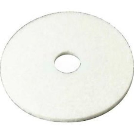 3M 3M„¢ 21" Polishing Pad, White, 5 Per Case 61500045135